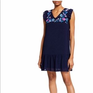 Skies are Blue embroidered flounce dress